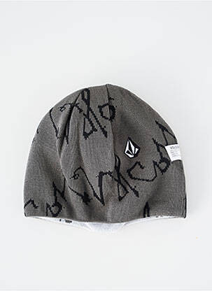 Bonnet imprimé fantaisie gris VOLCOM unisexe