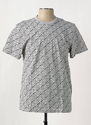 T-shirt gris ADIDAS homme