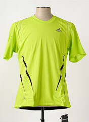 T-shirt jaune ADIDAS homme seconde vue