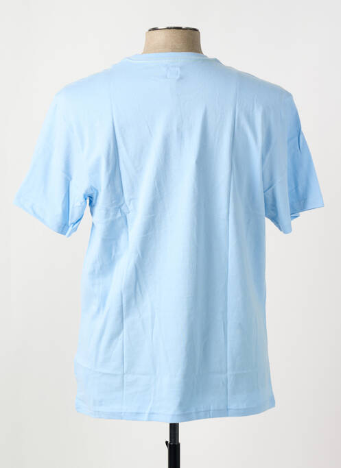 T-shirt coupe droite manches courtes bleu ADIDAS homme