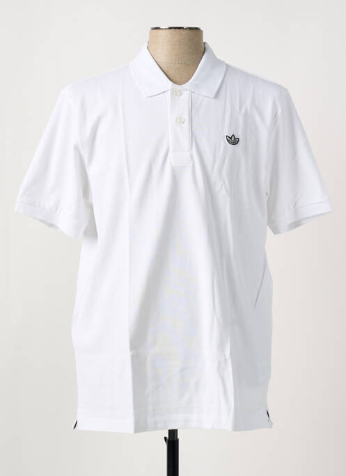 Polo blanc ADIDAS homme