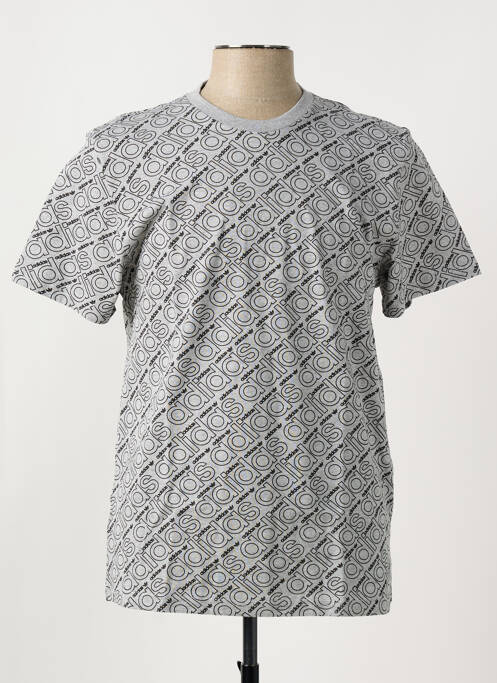 T-shirt gris ADIDAS homme
