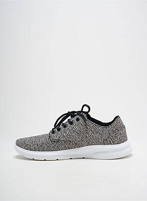 Baskets talon compensé talon plat jusqu'à 3cm noir VANS femme