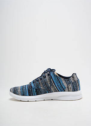Baskets bout rond talon plat jusqu'à 3cm bleu VANS femme