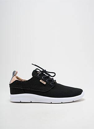 Baskets bout rond bout rond noir VANS unisexe