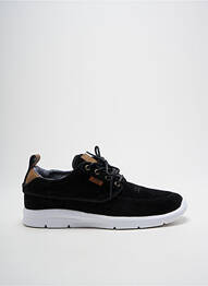 Baskets nubuck bout rond noir VANS unisexe