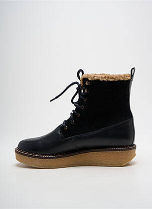 Bottines/boots matière lisse talon de 4 à 6cm noir SCHMOOVE femme