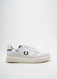 Baskets bout rond bout rond beige FRED PERRY homme