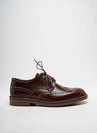 Derbies bout rond talon bas marron SCHMOOVE homme
