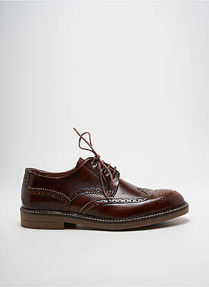 Derbies bout rond talon bas marron SCHMOOVE homme