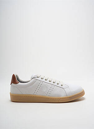 Baskets blanc FRED PERRY pour homme