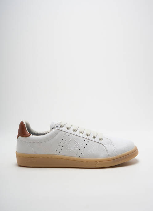 Baskets blanc FRED PERRY pour homme