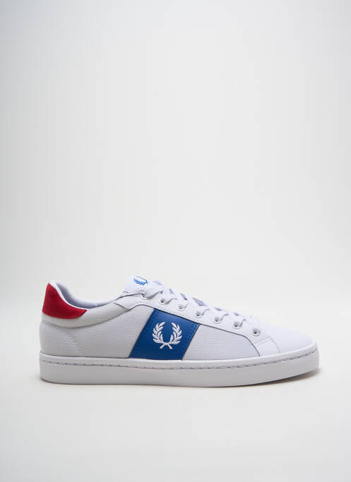 Baskets blanc FRED PERRY pour homme