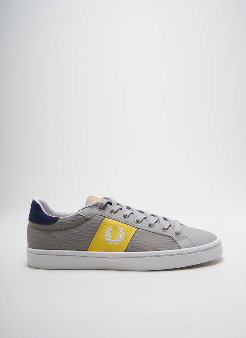Baskets gris FRED PERRY pour homme