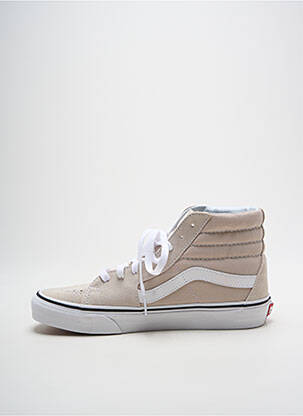 Baskets bout rond bout rond beige VANS homme
