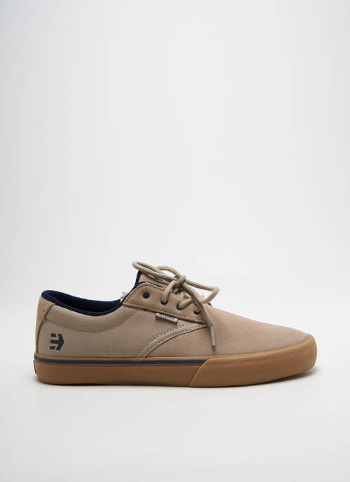 Baskets beige ETNIES pour homme