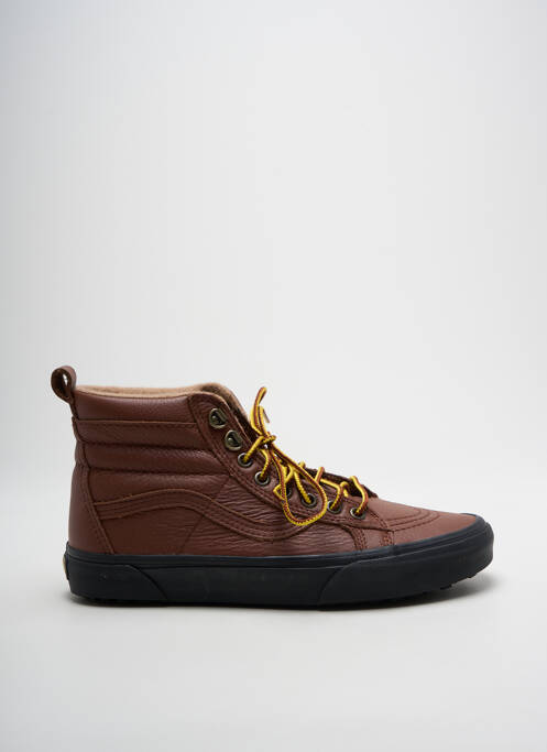 Baskets marron VANS pour homme