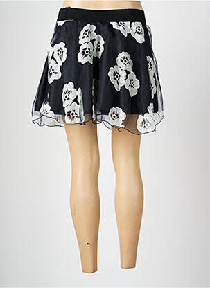 Jupe courte coupe évasée noir CHARBELL femme