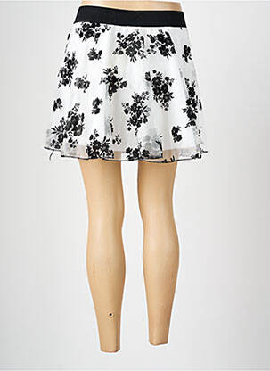 Jupe courte coupe évasée noir CHARBELL femme