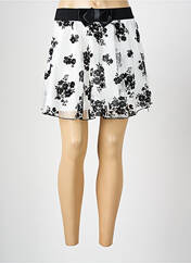 Jupe courte noir CHARBELL pour femme seconde vue