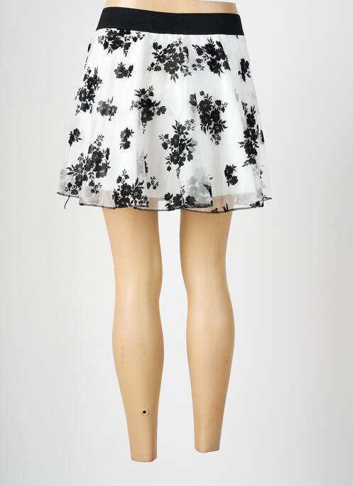 Jupe courte coupe évasée noir CHARBELL femme