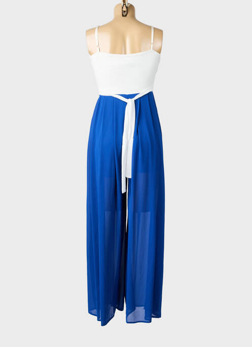 Combi-pantalon fines bretelles fines bretelles bleu RINASCIMENTO femme