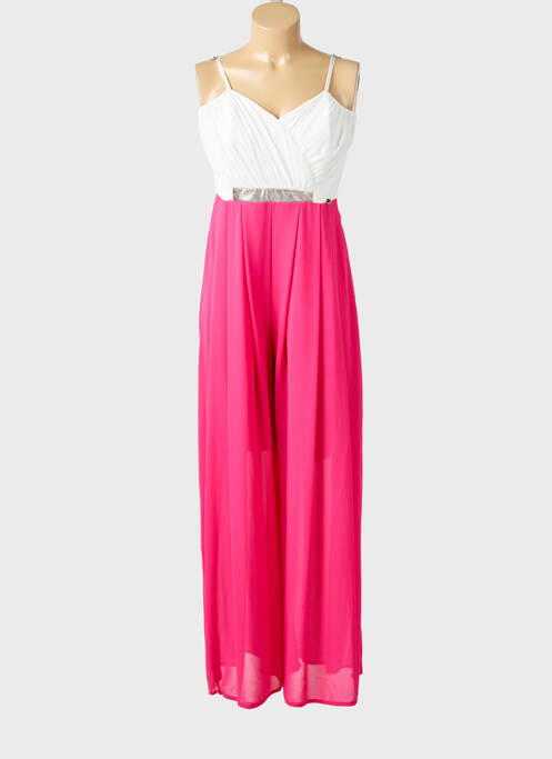 Combi-pantalon fines bretelles fines bretelles rose RINASCIMENTO femme