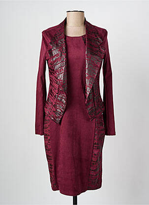 Ensemble robe coupe cintrée violet ROMEO POUR JULIETTE femme
