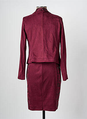Ensemble robe coupe cintrée violet ROMEO POUR JULIETTE femme