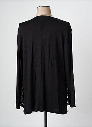Tunique manches longues col rond noir ALAIN MURATI femme