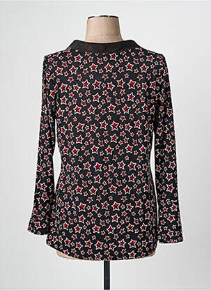 Blouse imprimé fantaisie manches longues rouge ROMEO POUR JULIETTE femme