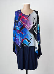 Robe mi-longue bleu ALAIN MURATI pour femme seconde vue