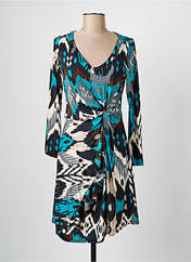 Robe mi-longue bleu ROMEO POUR JULIETTE pour femme seconde vue