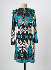 Robe mi-longue bleu ROMEO POUR JULIETTE pour femme seconde vue