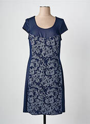 Robe mi-longue bleu ROMEO POUR JULIETTE pour femme seconde vue