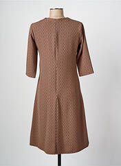 Robe mi-longue marron ROMEO POUR JULIETTE pour femme seconde vue