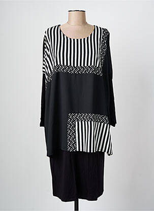 Robe mi-longue noir ALAIN MURATI pour femme