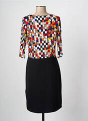 Robe mi-longue noir ROMEO POUR JULIETTE pour femme seconde vue