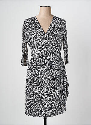 Robe mi-longue noir ROMEO POUR JULIETTE pour femme