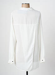 Tunique manches longues blanc PARISIENNE pour femme seconde vue