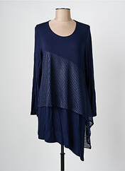 Tunique manches longues bleu ALAIN MURATI pour femme seconde vue