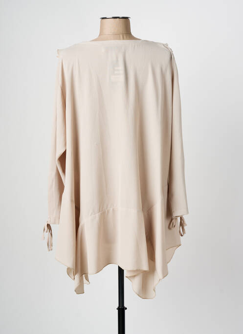 Blouse beige LILI LA TIGRESSE pour femme