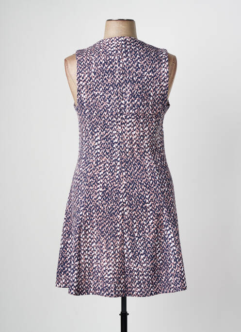 Robe mi-longue bleu ROMEO POUR JULIETTE pour femme