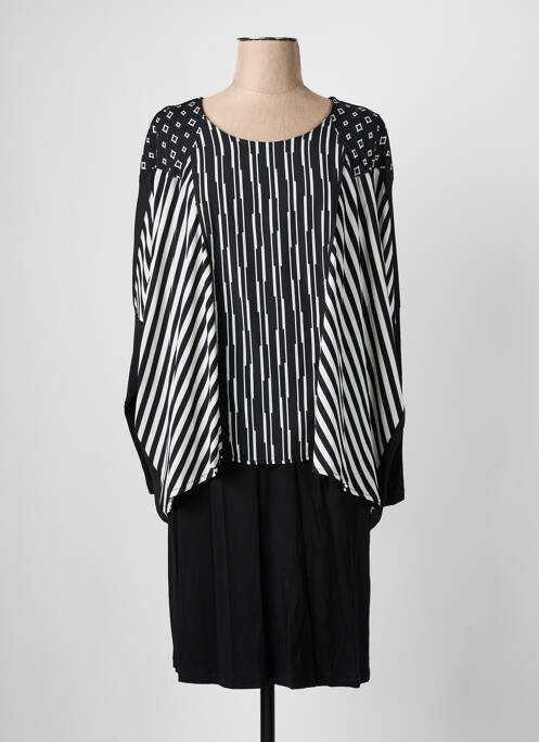 Robe mi-longue noir ALAIN MURATI pour femme