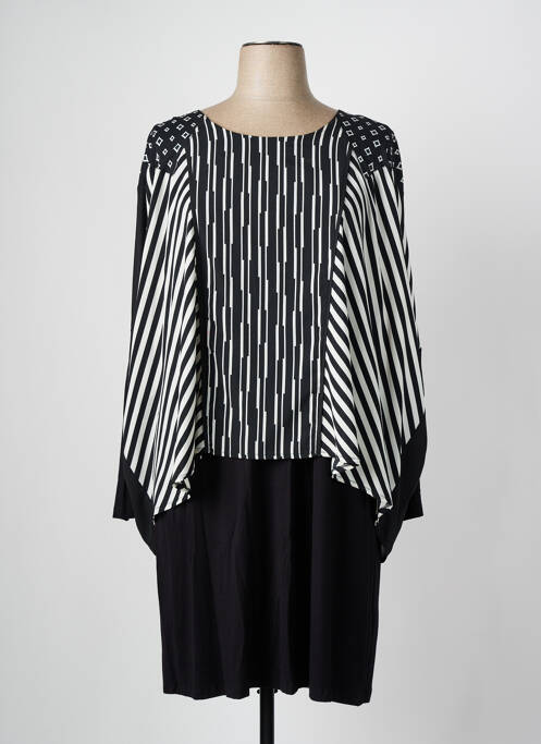 Robe mi-longue noir ALAIN MURATI pour femme