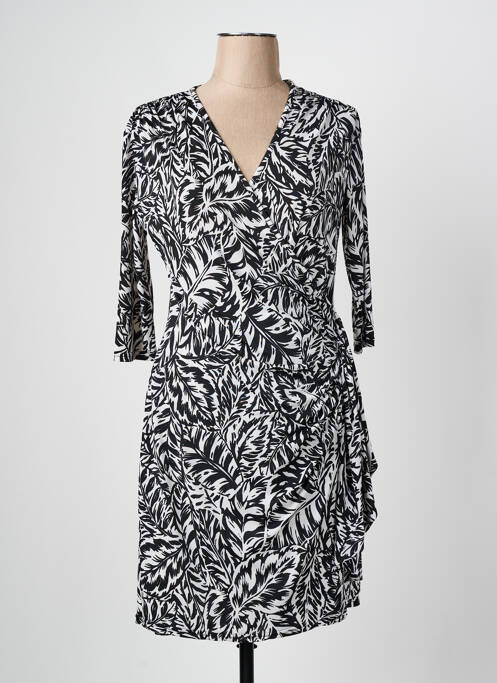 Robe mi-longue noir ROMEO POUR JULIETTE pour femme