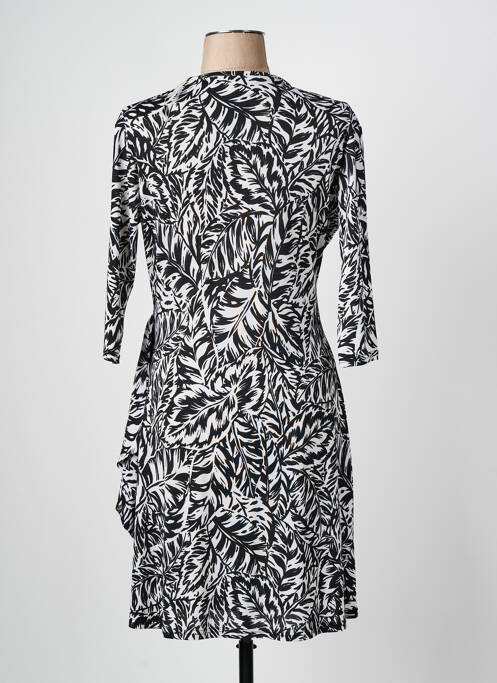 Robe mi-longue noir ROMEO POUR JULIETTE pour femme