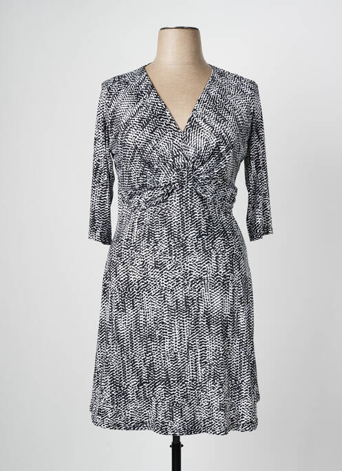 Robe mi-longue noir ROMEO POUR JULIETTE pour femme