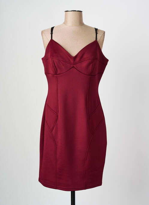 Robe mi-longue violet JUS D'ORANGE femme