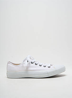 Baskets bout rond bout rond blanc CONVERSE homme